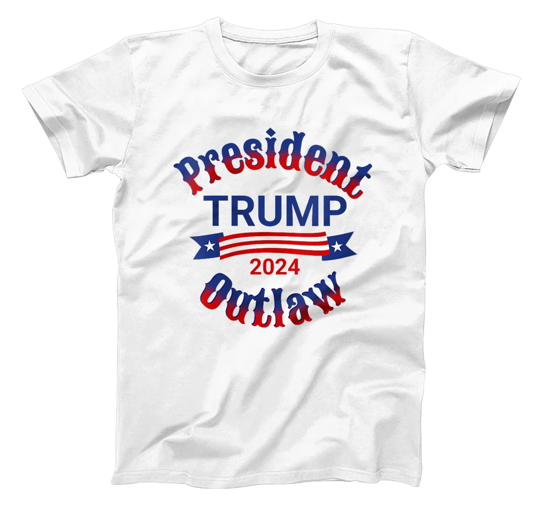 Womens President Outlaw Vote For Trump 2024 T-Shirt