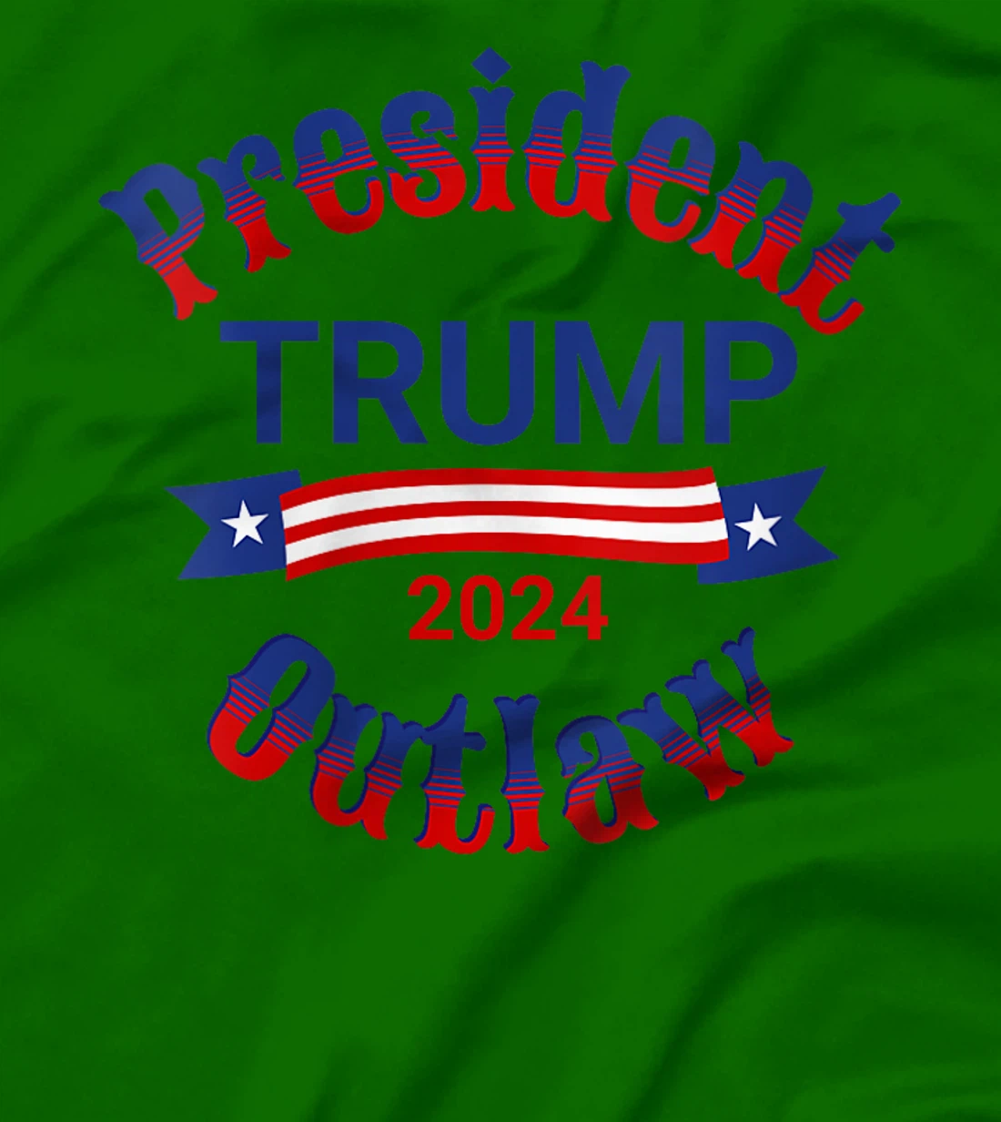 Womens President Outlaw Vote For Trump 2024 T-Shirt