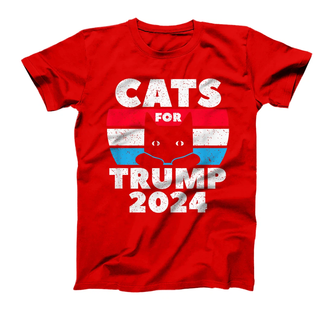 Cats For Trump 2024 Election T-Shirt