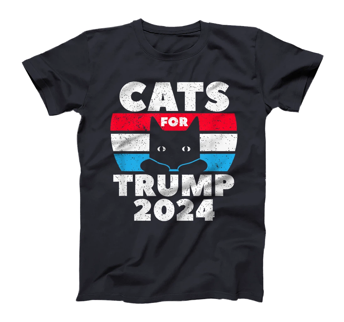 Cats For Trump 2024 Election T-Shirt