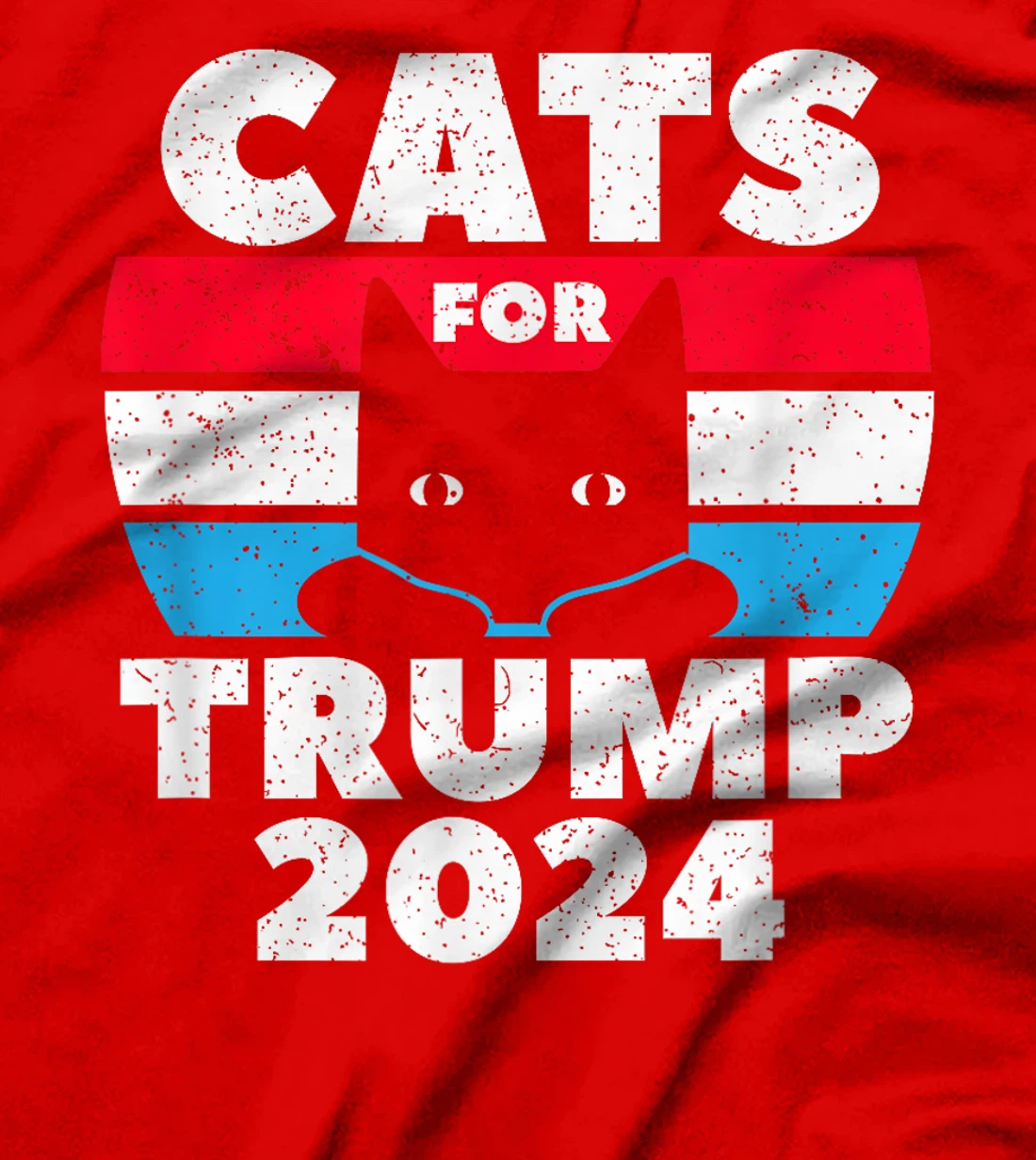 Cats For Trump 2024 Election T-Shirt