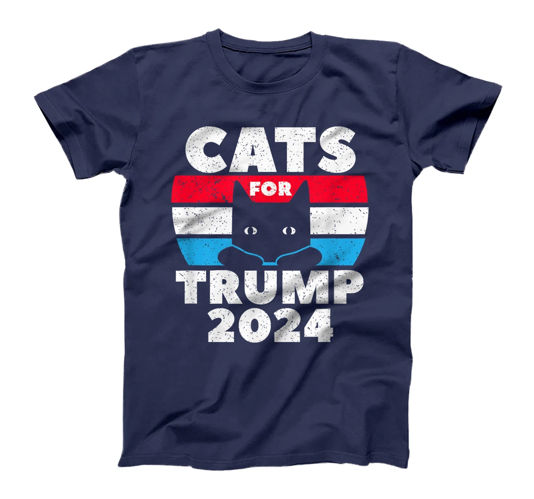 Cats For Trump 2024 Election T-Shirt