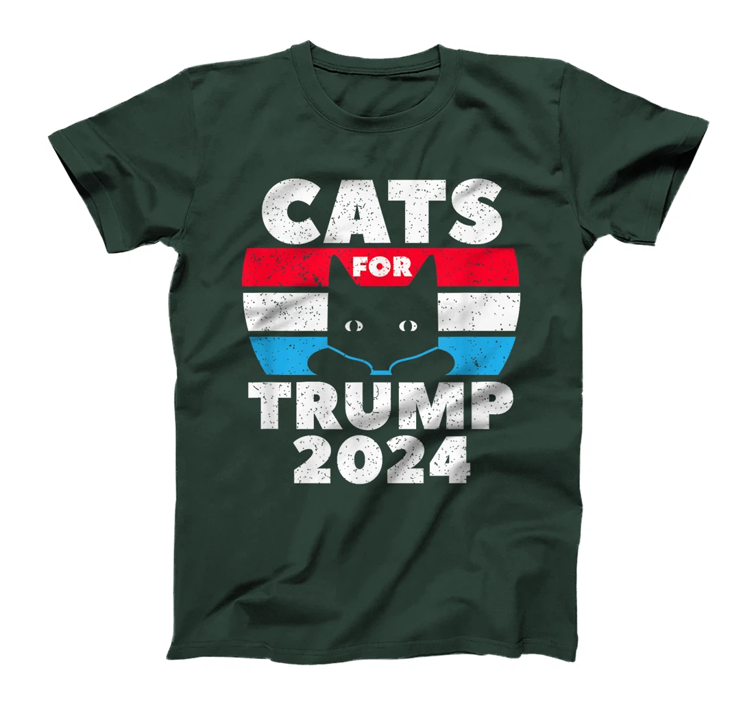 Cats For Trump 2024 Election T-Shirt