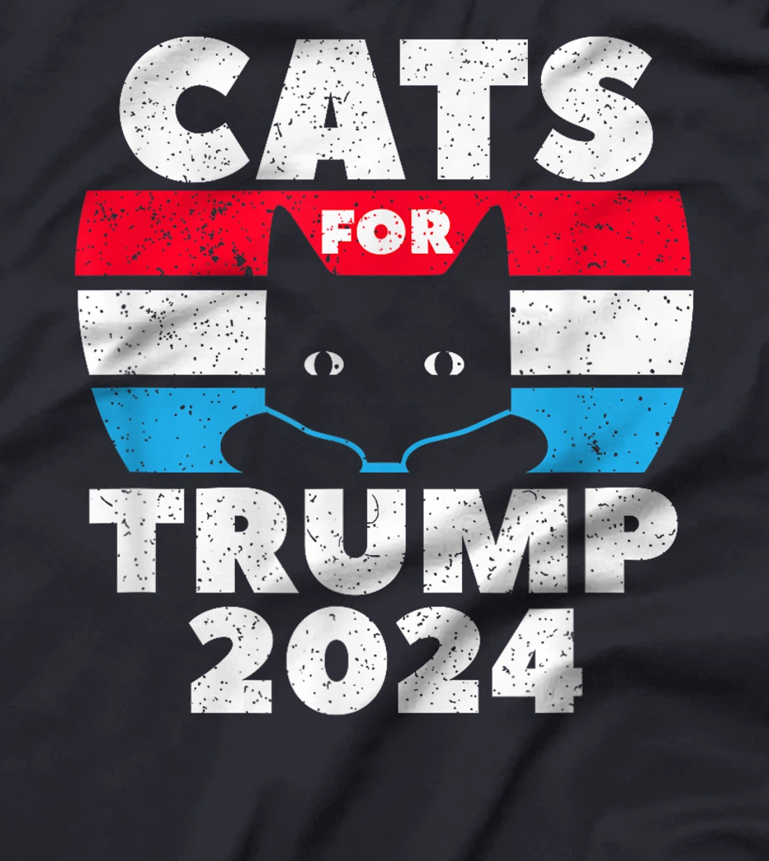 Cats For Trump 2024 Election T-Shirt