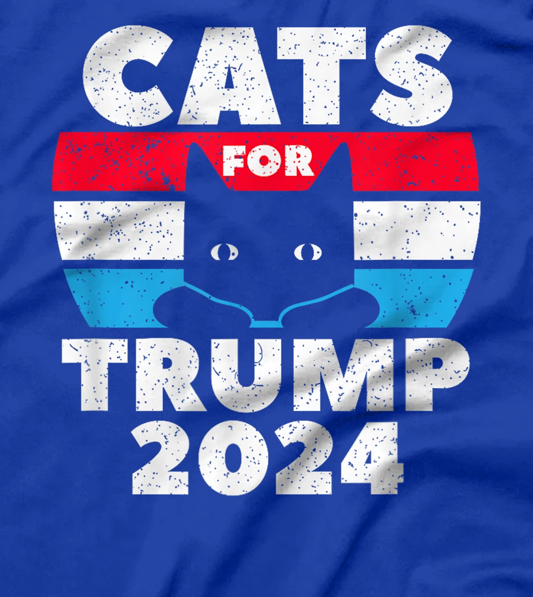 Cats For Trump 2024 Election T-Shirt