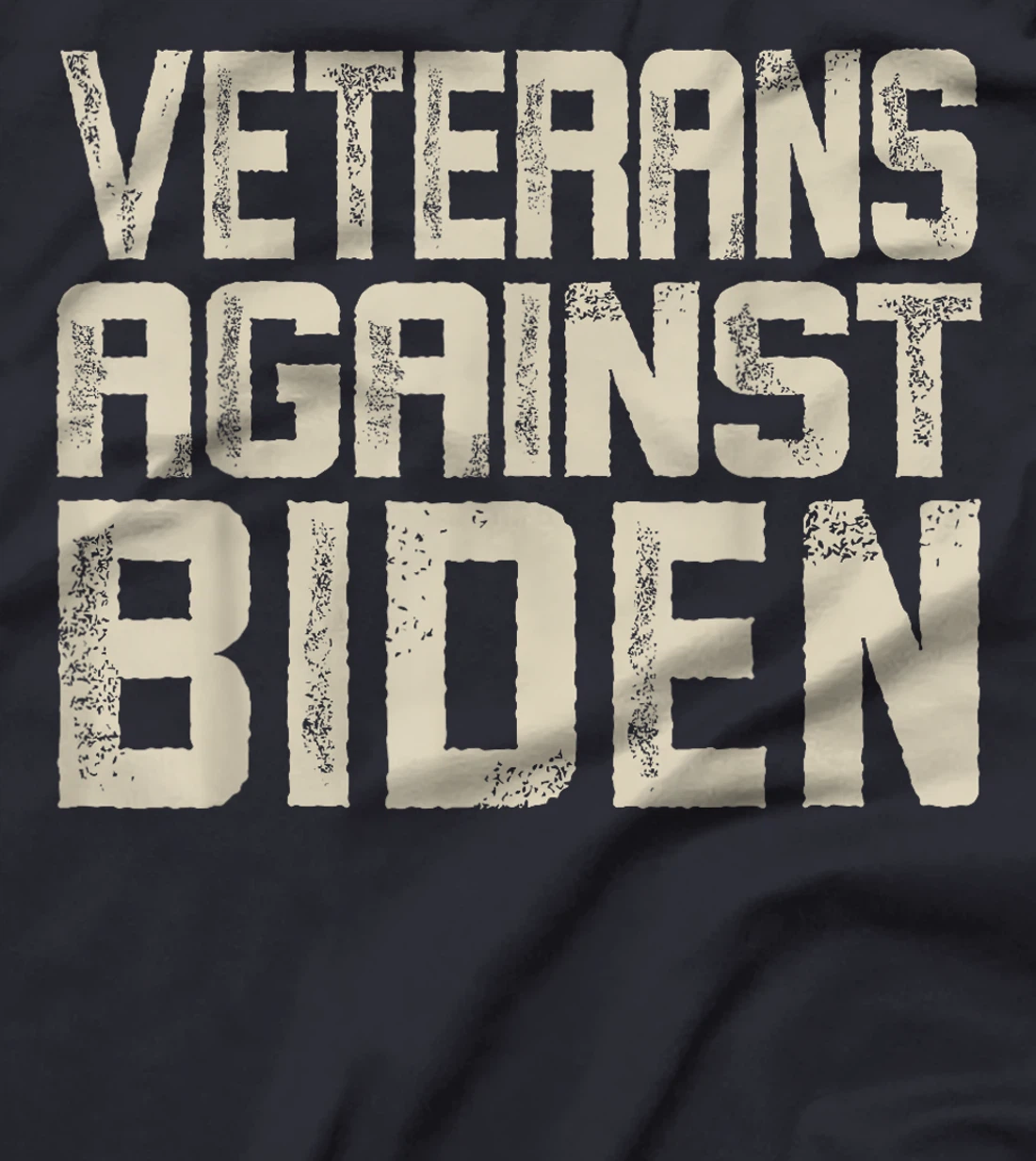 Veterans Against Biden Military Vets Against Biden Veteran T-Shirt