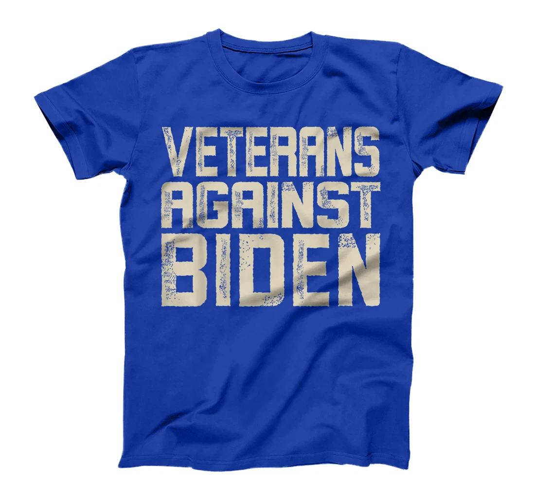 Veterans Against Biden Military Vets Against Biden Veteran T-Shirt
