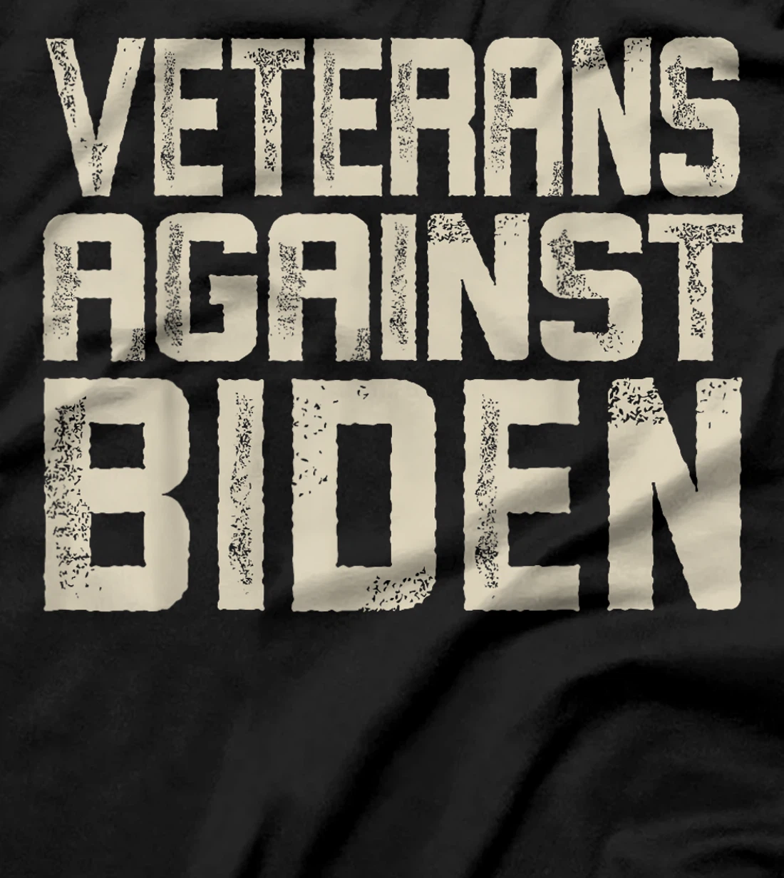 Veterans Against Biden Military Vets Against Biden Veteran T-Shirt