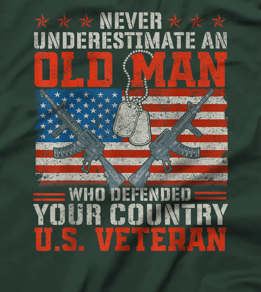 US Veteran veterans day Us Patriot T-Shirt