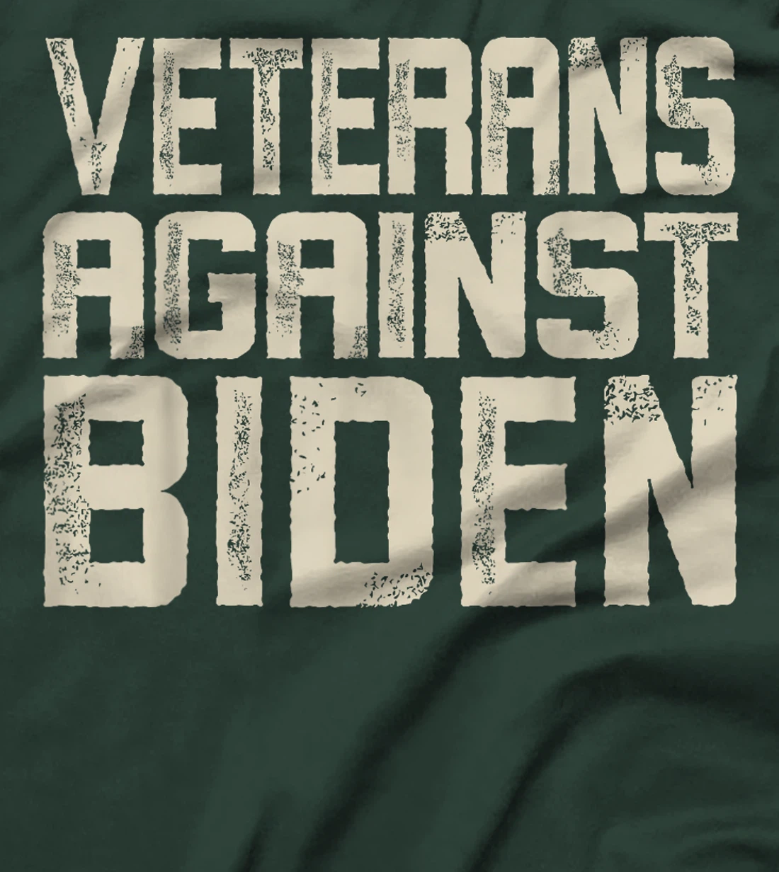 Veterans Against Biden Military Vets Against Biden Veteran T-Shirt