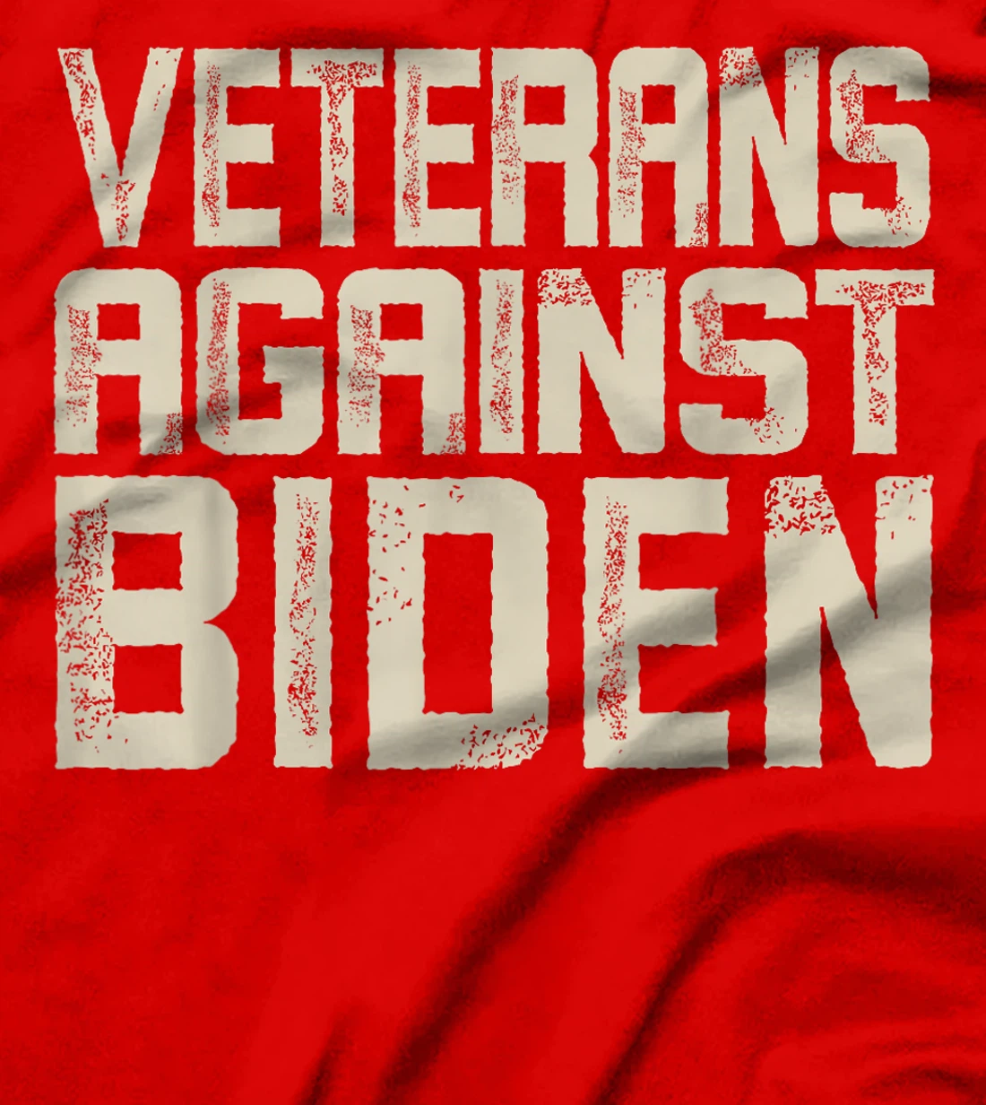 Veterans Against Biden Military Vets Against Biden Veteran T-Shirt