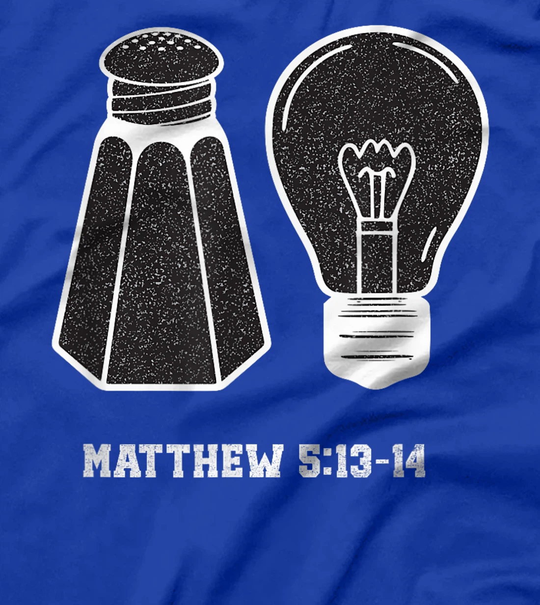 Womens Christian Be Salty Stay Lit Salt of Earth Light of World God T-Shirt