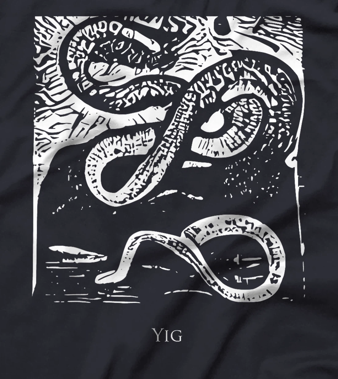 Yig Cosmic Horror Cthulhu Mythos Pantheon Old Ones HPL God T-Shirt