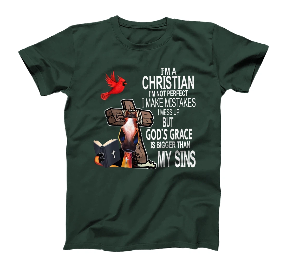 I'm a Christian I'm not perfect - GOD T-Shirt