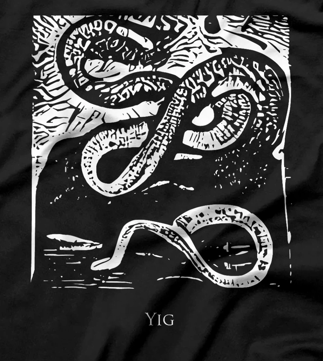 Yig Cosmic Horror Cthulhu Mythos Pantheon Old Ones HPL God T-Shirt