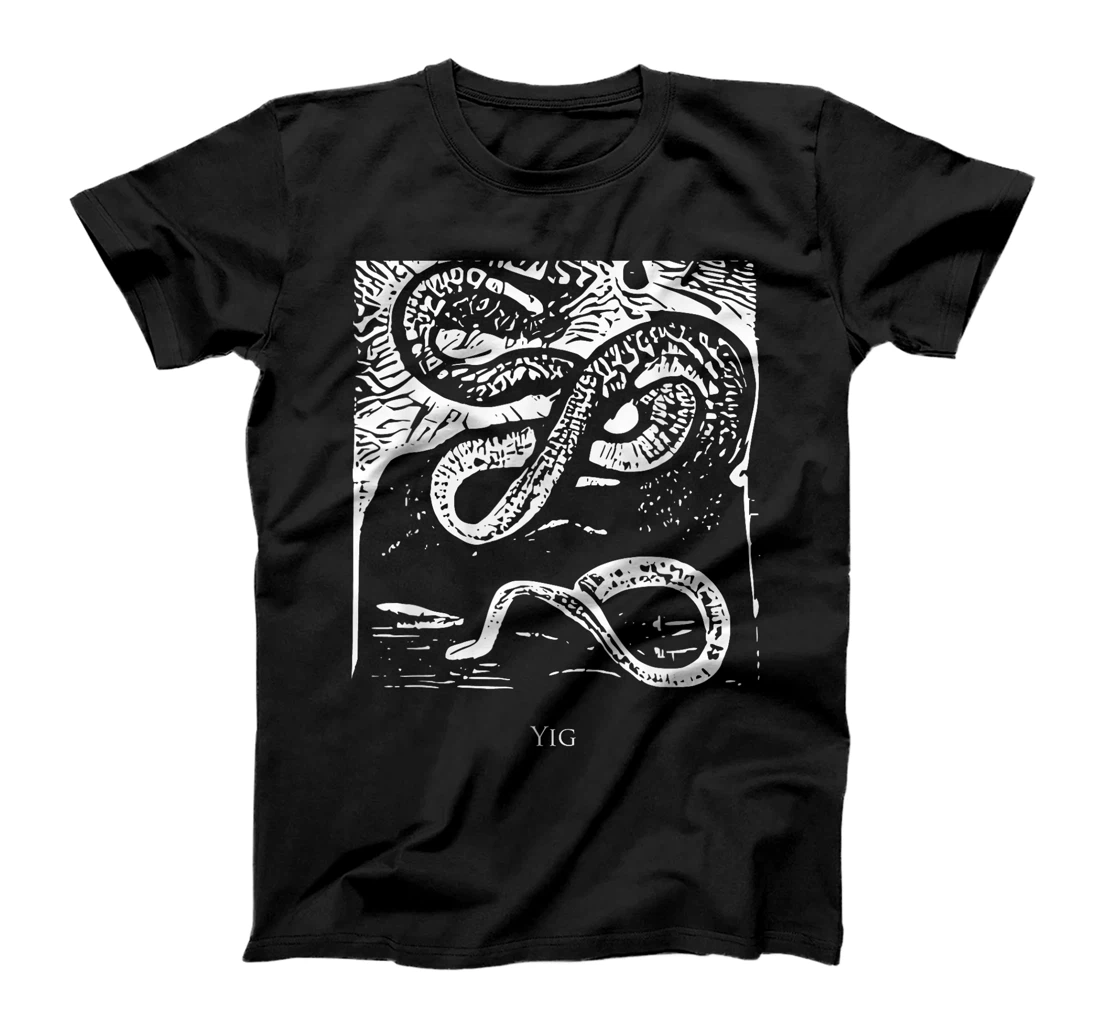 Yig Cosmic Horror Cthulhu Mythos Pantheon Old Ones HPL God T-Shirt