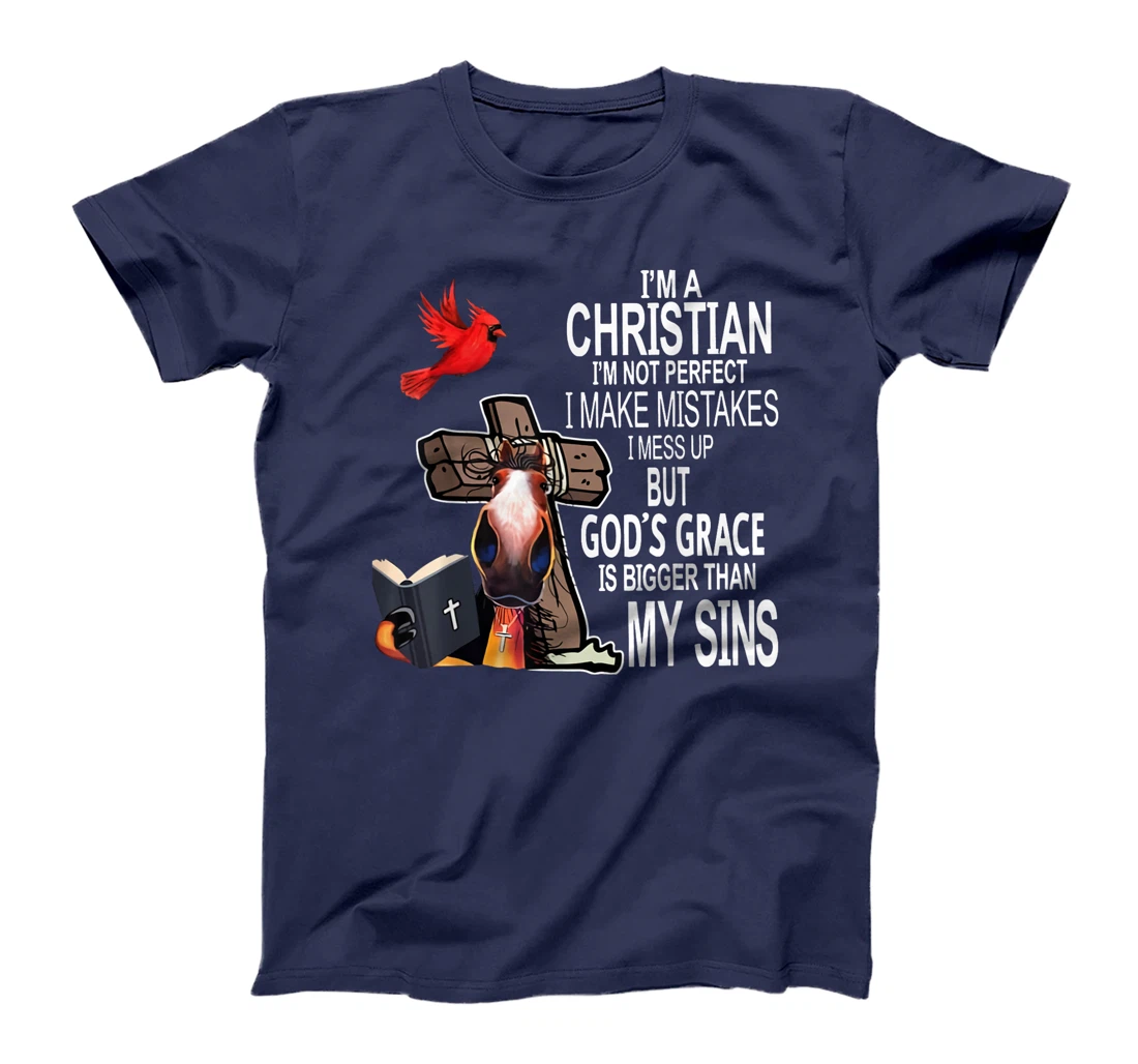 I'm a Christian I'm not perfect - GOD T-Shirt