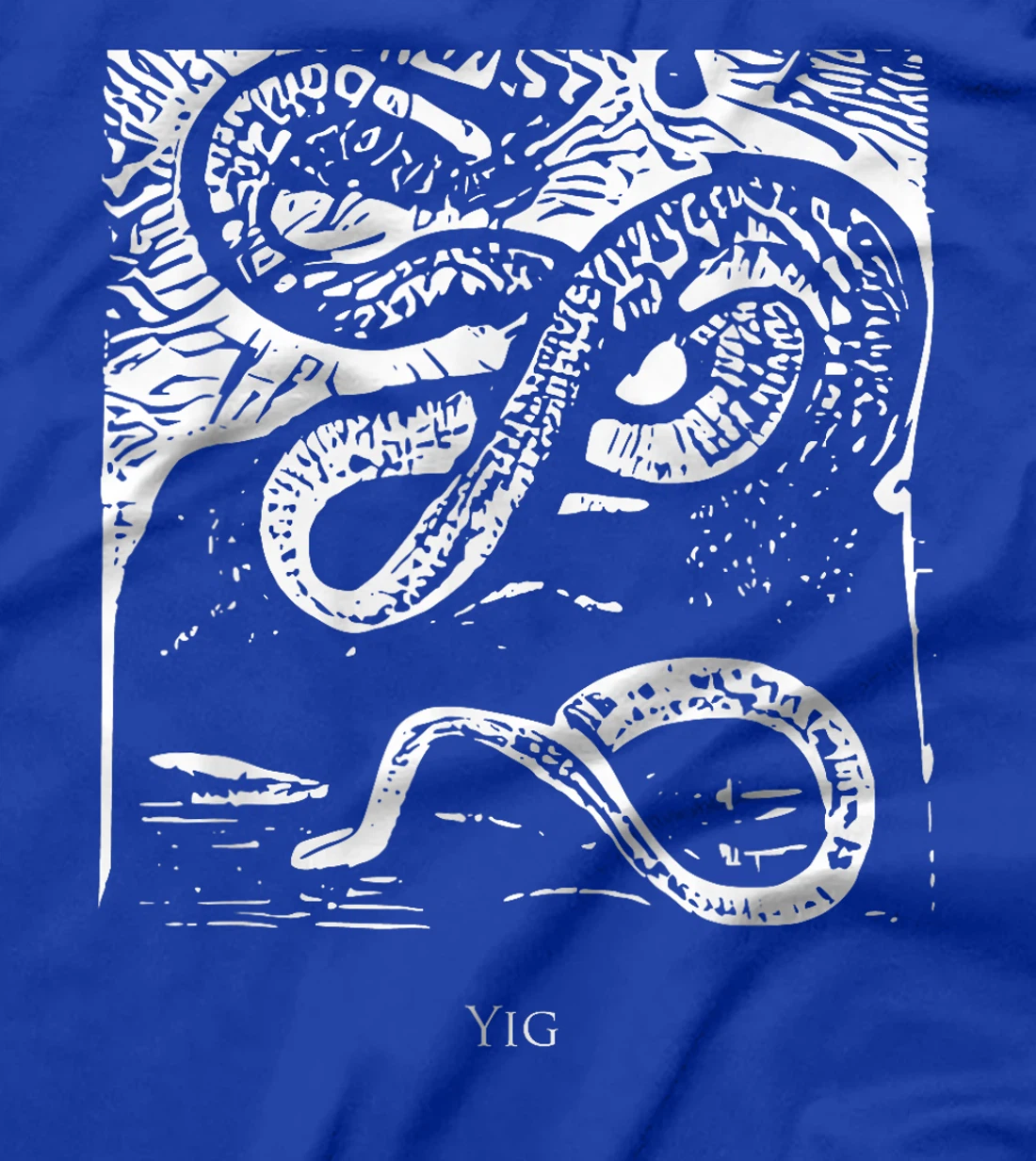 Yig Cosmic Horror Cthulhu Mythos Pantheon Old Ones HPL God T-Shirt