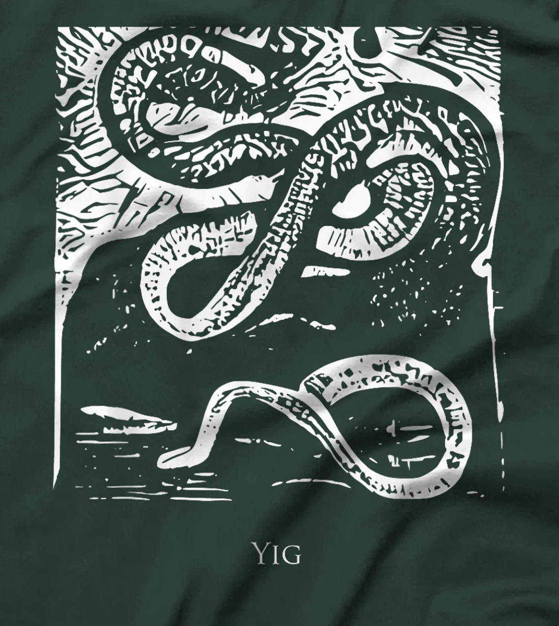 Yig Cosmic Horror Cthulhu Mythos Pantheon Old Ones HPL God T-Shirt