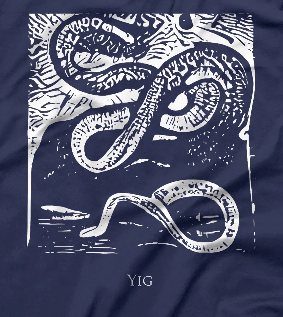 Yig Cosmic Horror Cthulhu Mythos Pantheon Old Ones HPL God T-Shirt