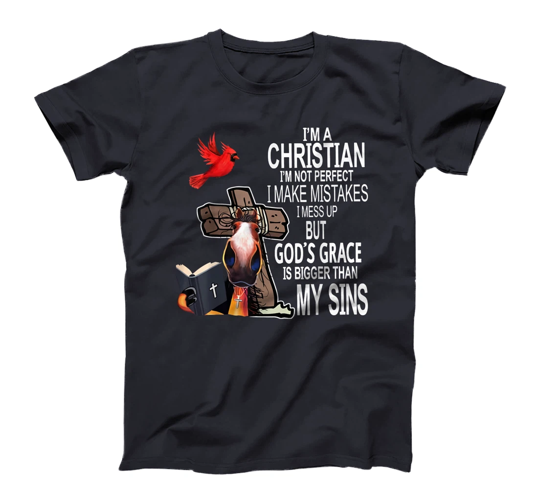 I'm a Christian I'm not perfect - GOD T-Shirt