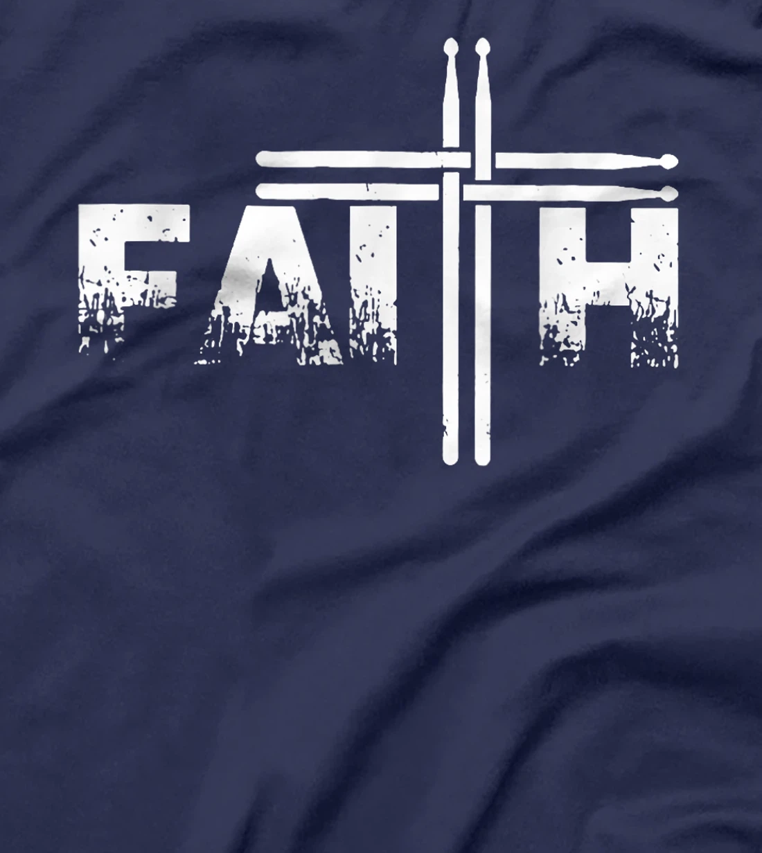 Christian God Jesus Fun Drummer T-Shirt