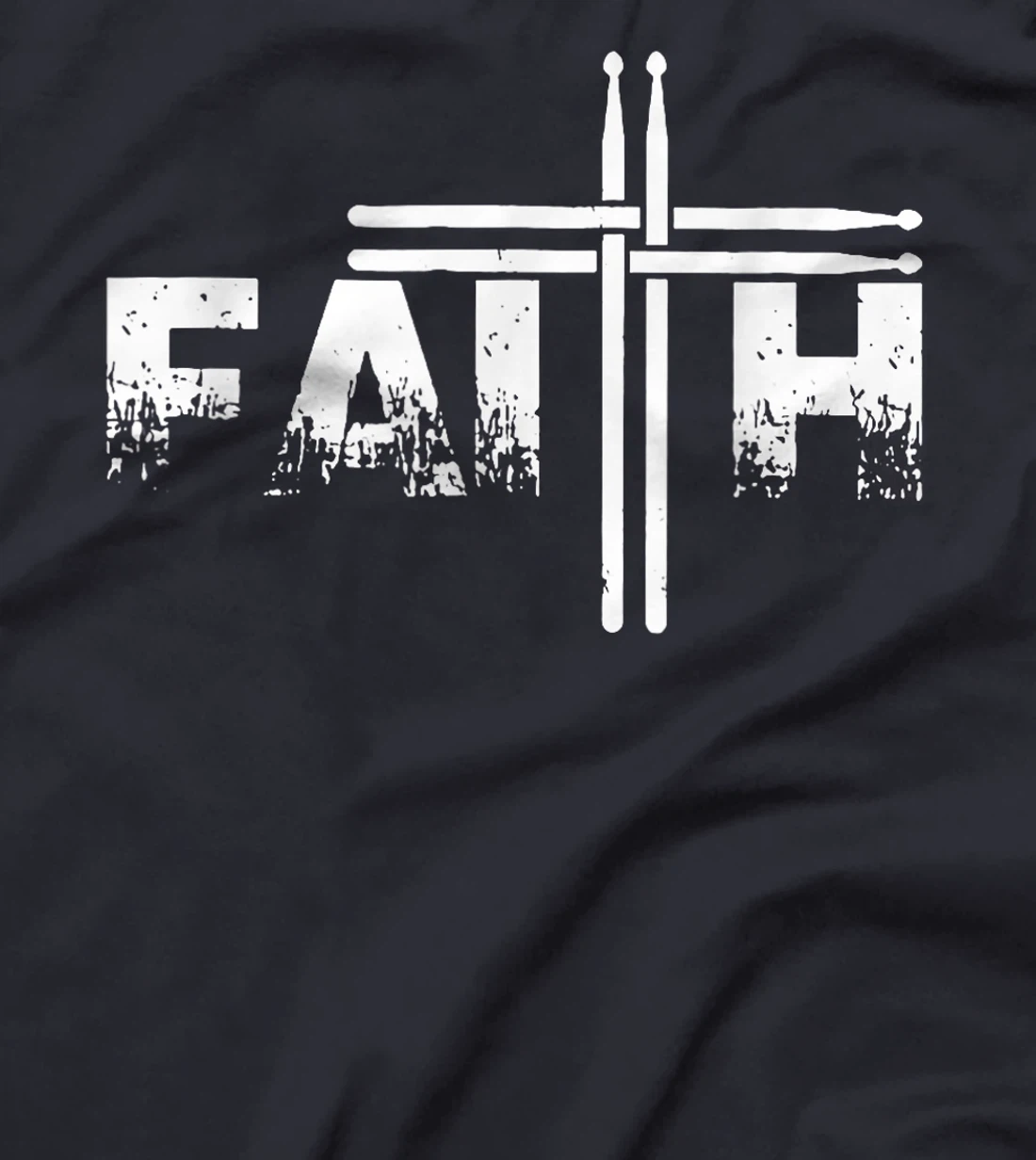 Christian God Jesus Fun Drummer T-Shirt