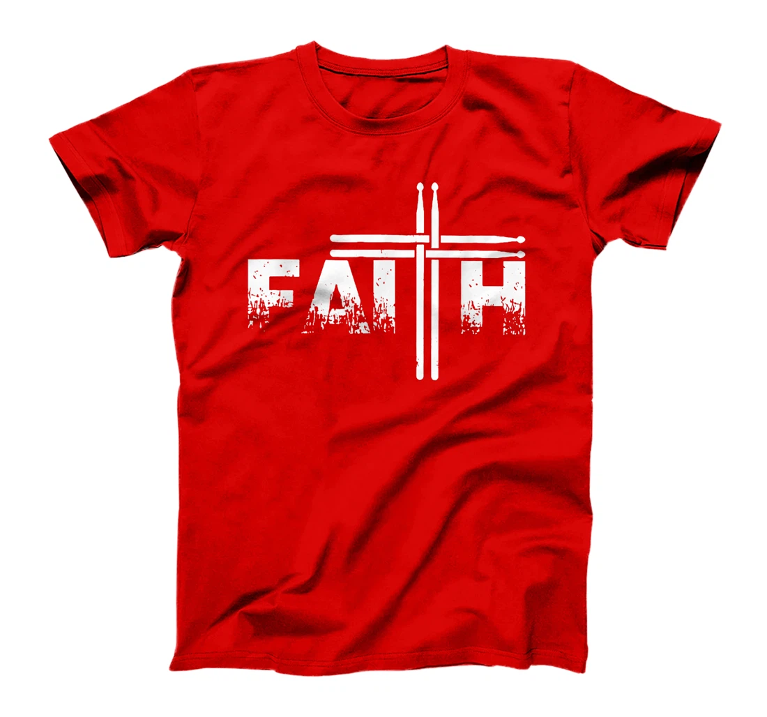 Christian God Jesus Fun Drummer T-Shirt
