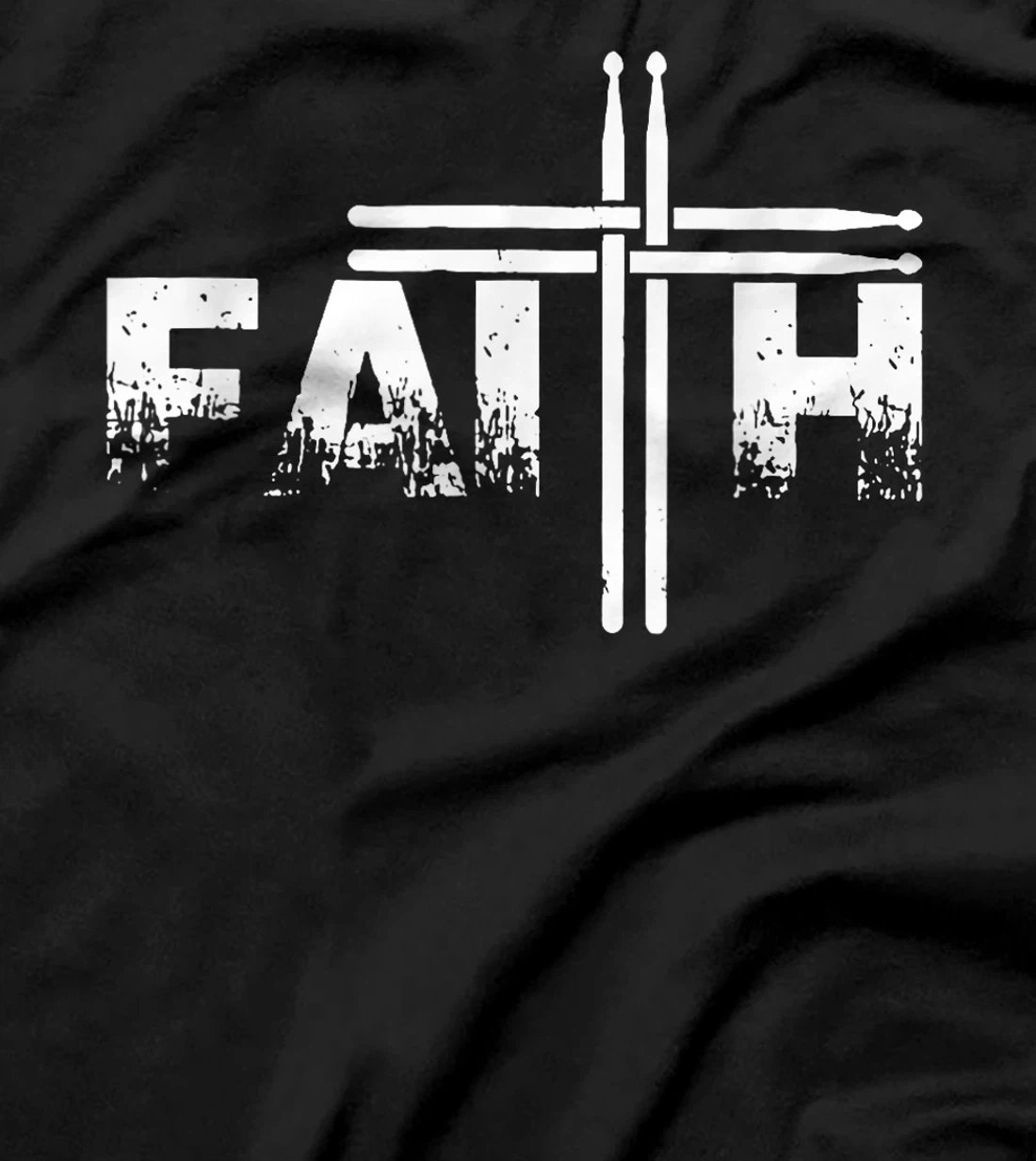 Christian God Jesus Fun Drummer T-Shirt