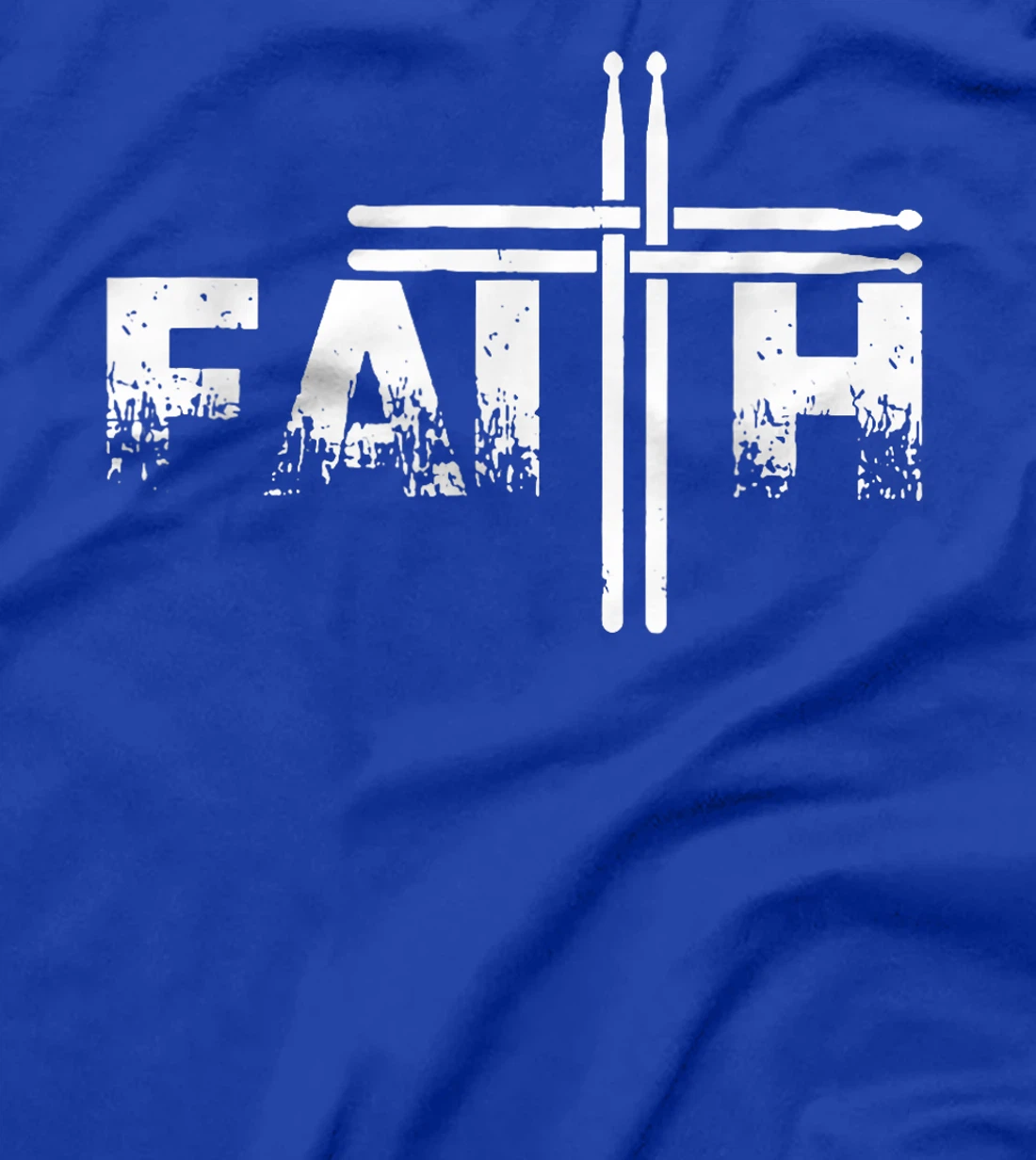 Christian God Jesus Fun Drummer T-Shirt