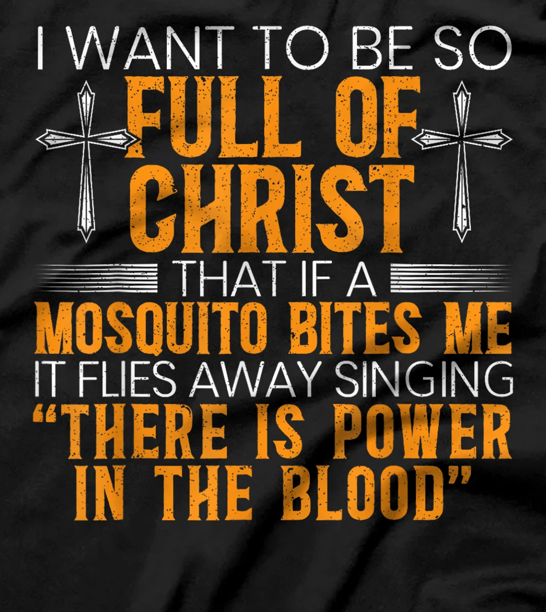 Funny Christian Religious Servant Of God Faithful Jesus T-Shirt