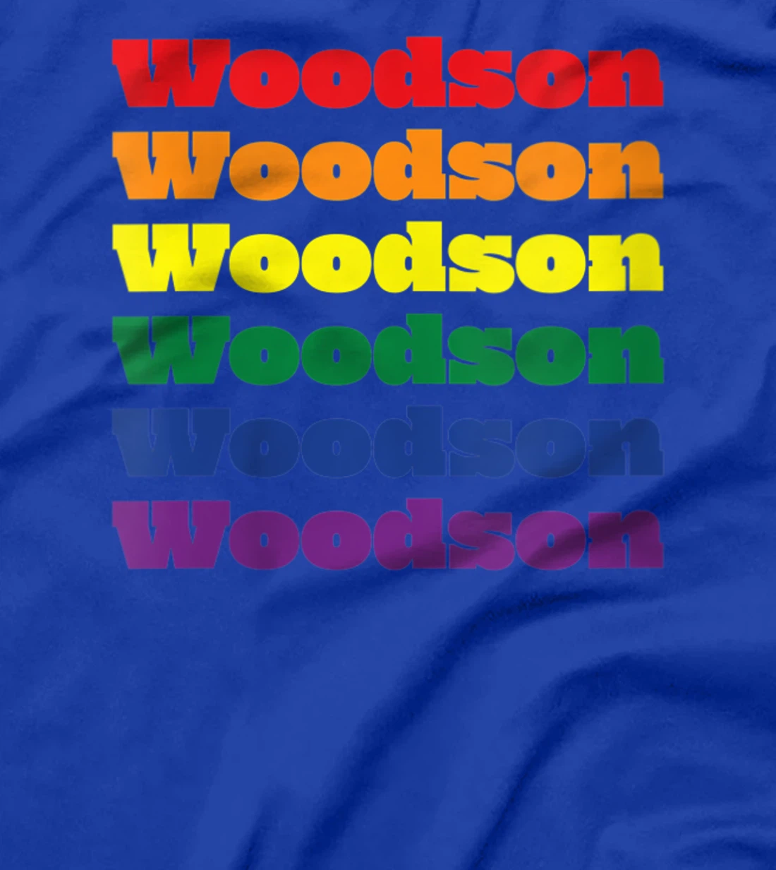Womens Woodson Texas LGBTQ Gay Pride Month Rainbow Solidarity T-Shirt
