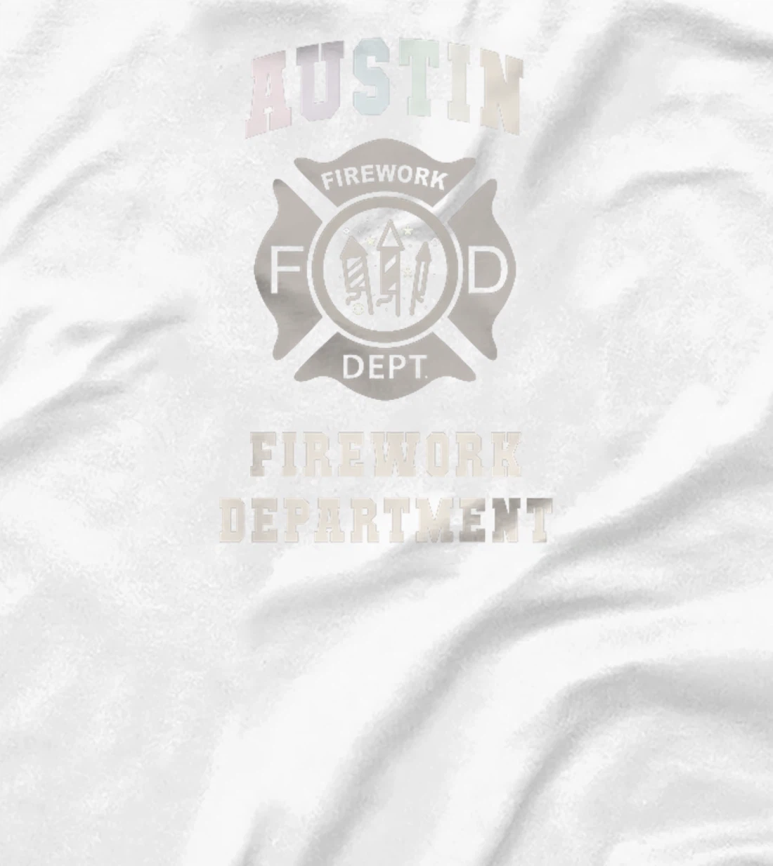 Funny AUSTIN FIREWORK DEPT Texas Proud Pyro Safety Director Premium T-Shirt