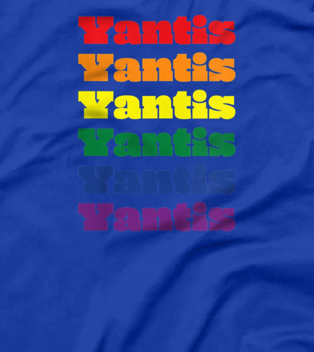 Womens Yantis Texas LGBTQ Gay Pride Month Rainbow Solidarity T-Shirt