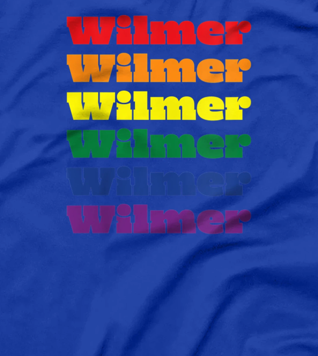 Womens Wilmer Texas LGBTQ Gay Pride Month Rainbow Solidarity T-Shirt