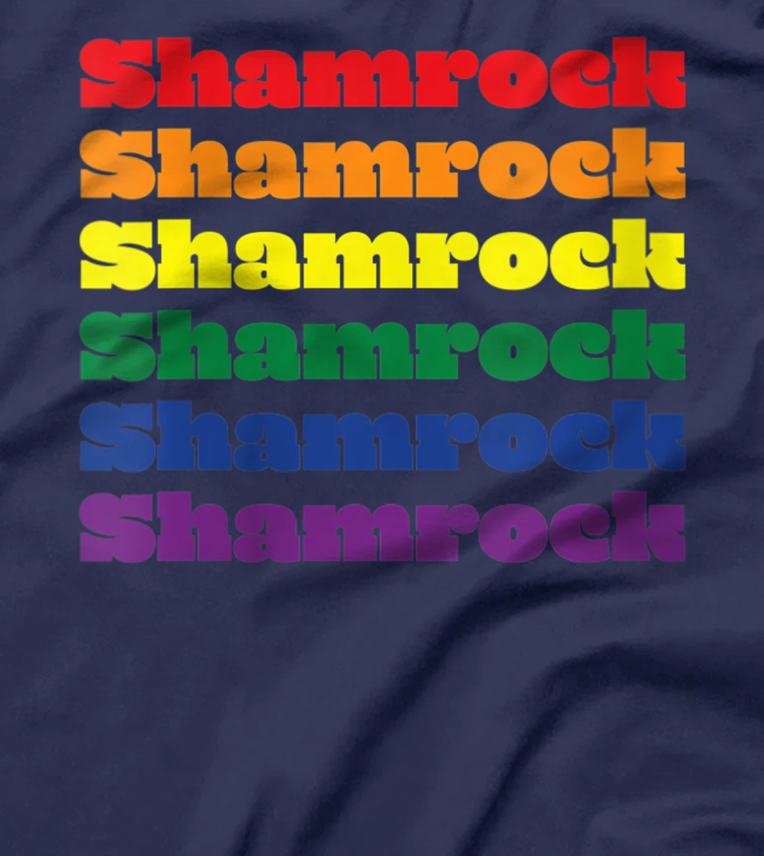 Womens Shamrock Texas LGBTQ Gay Pride Month Rainbow Solidarity T-Shirt