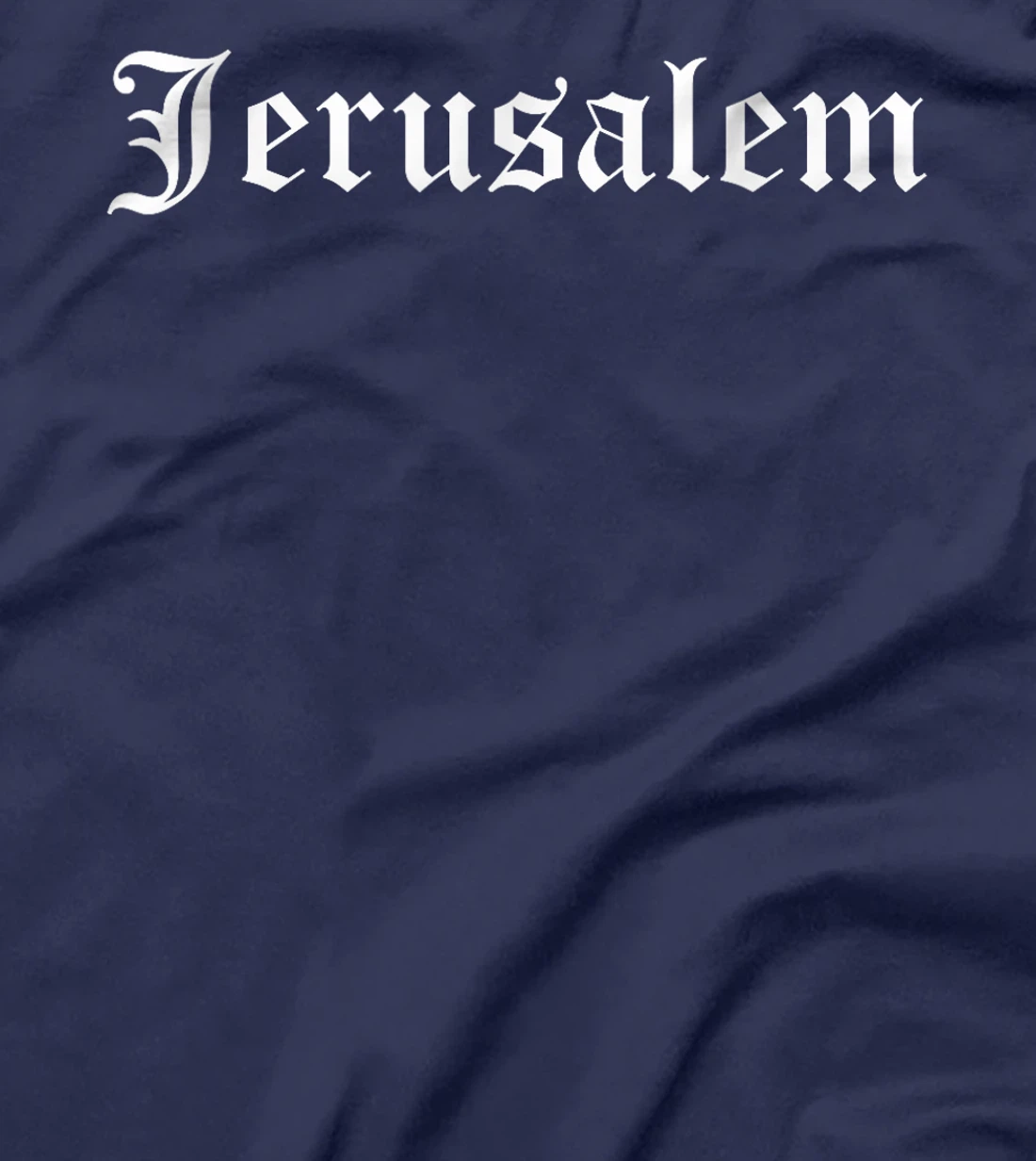 Jerusalem Israel Souvenir Country Old English Style T-Shirt