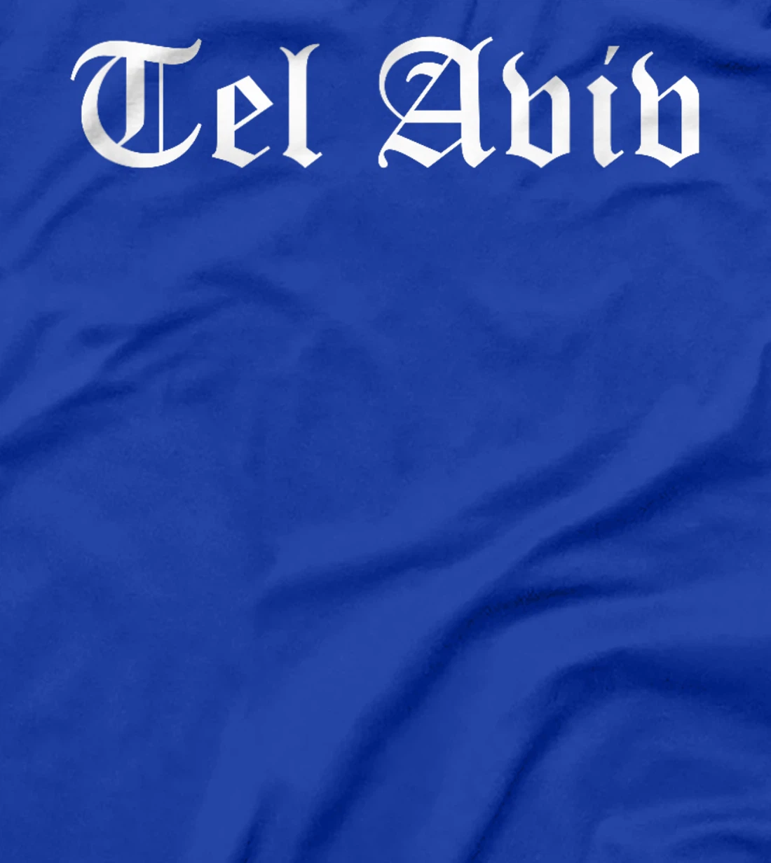 Tel Aviv Israel Souvenir Country Old English Style T-Shirt