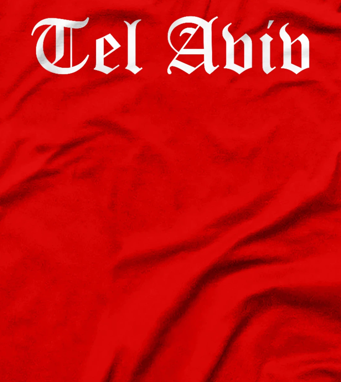 Tel Aviv Israel Souvenir Country Old English Style T-Shirt