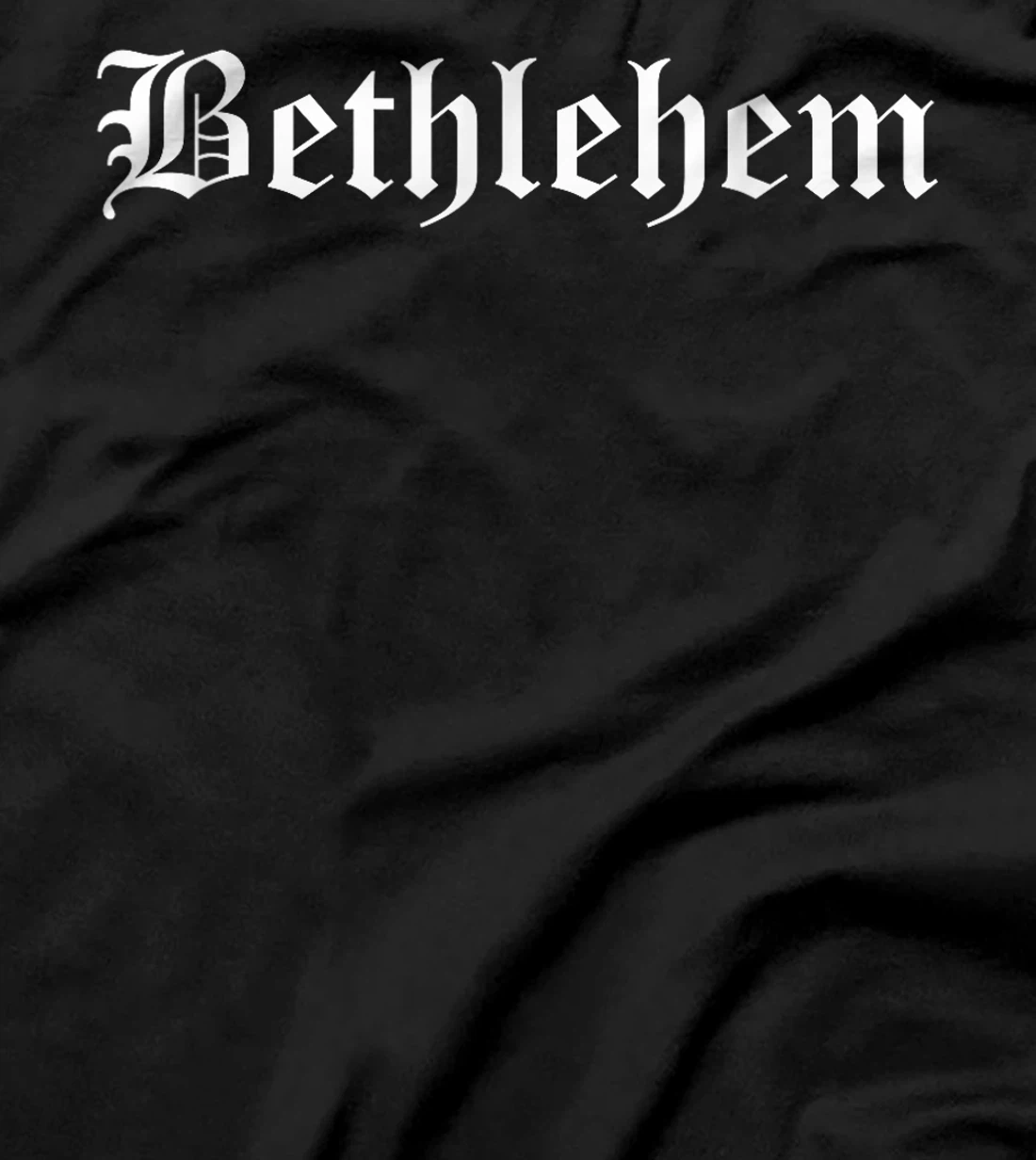 Bethlehem Israel Souvenir Country Old English Style T-Shirt