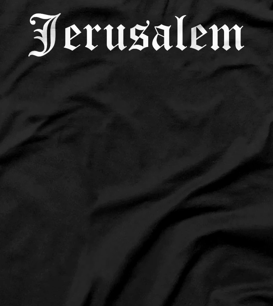 Jerusalem Israel Souvenir Country Old English Style T-Shirt