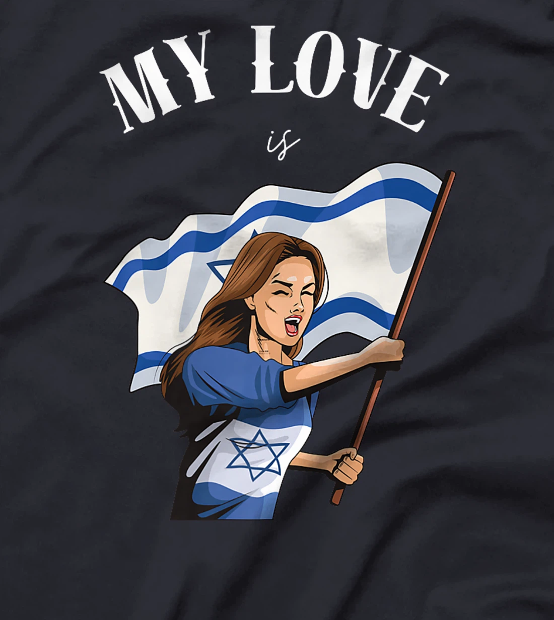 Israel Flag Israelite Israeli Gifts Premium T-Shirt