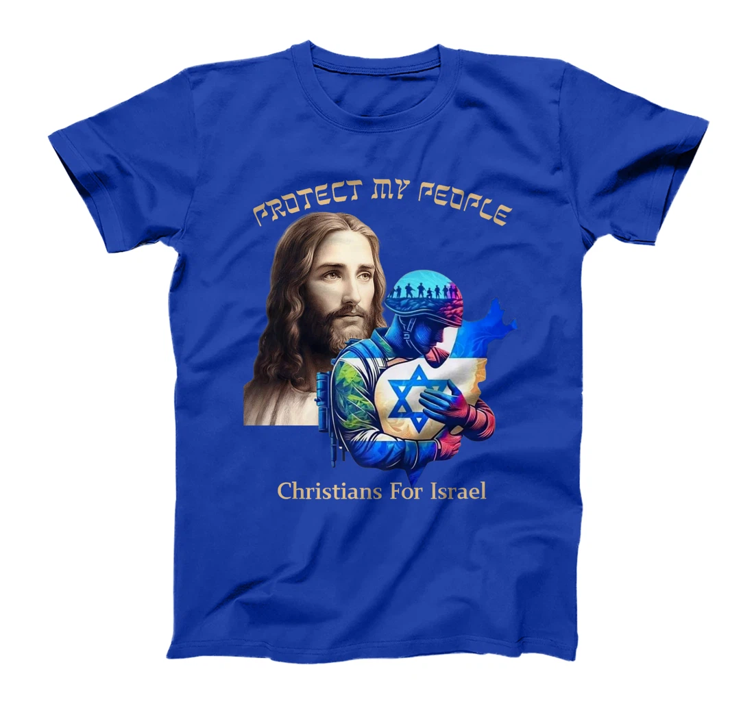 Support Israel Christians For Israel Jesus Protect My People Premium T-Shirt