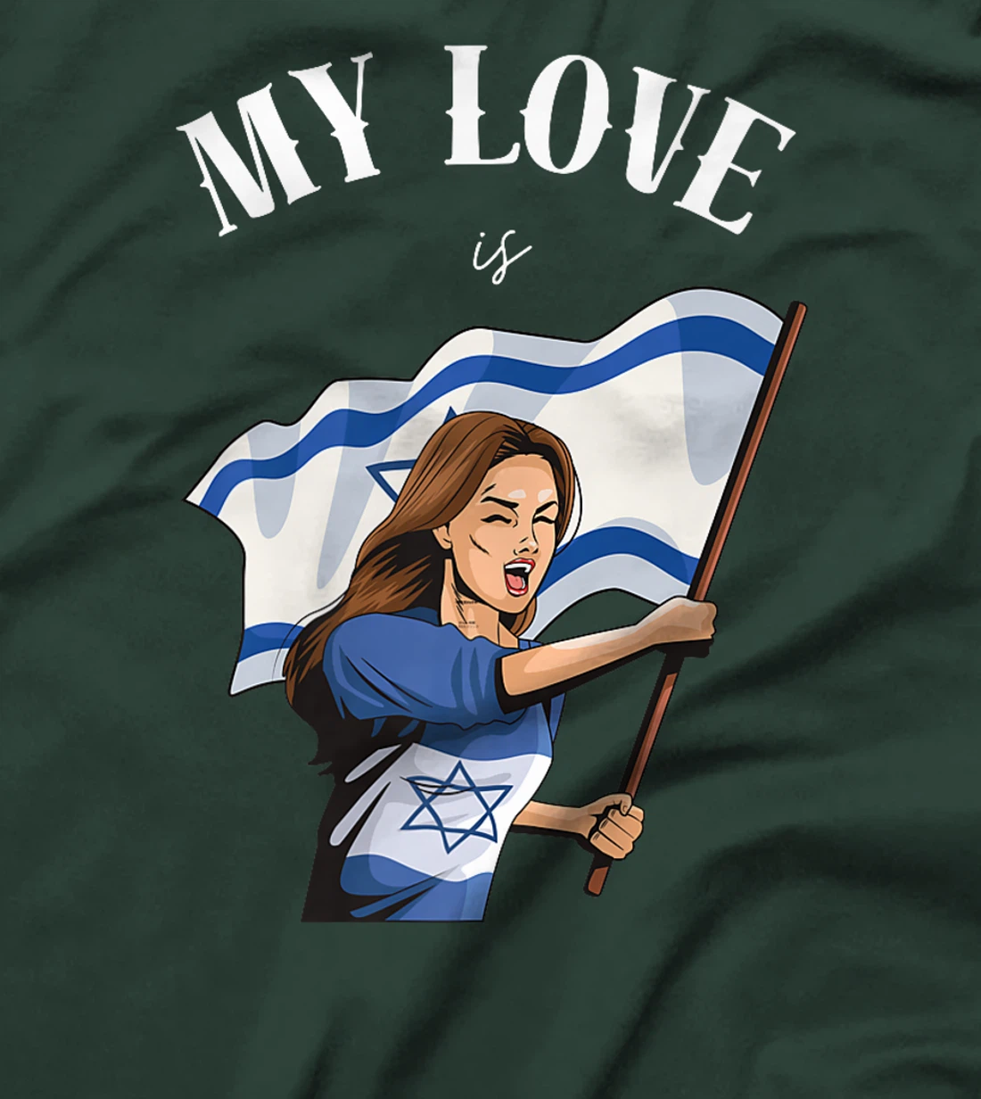 Israel Flag Israelite Israeli Gifts Premium T-Shirt