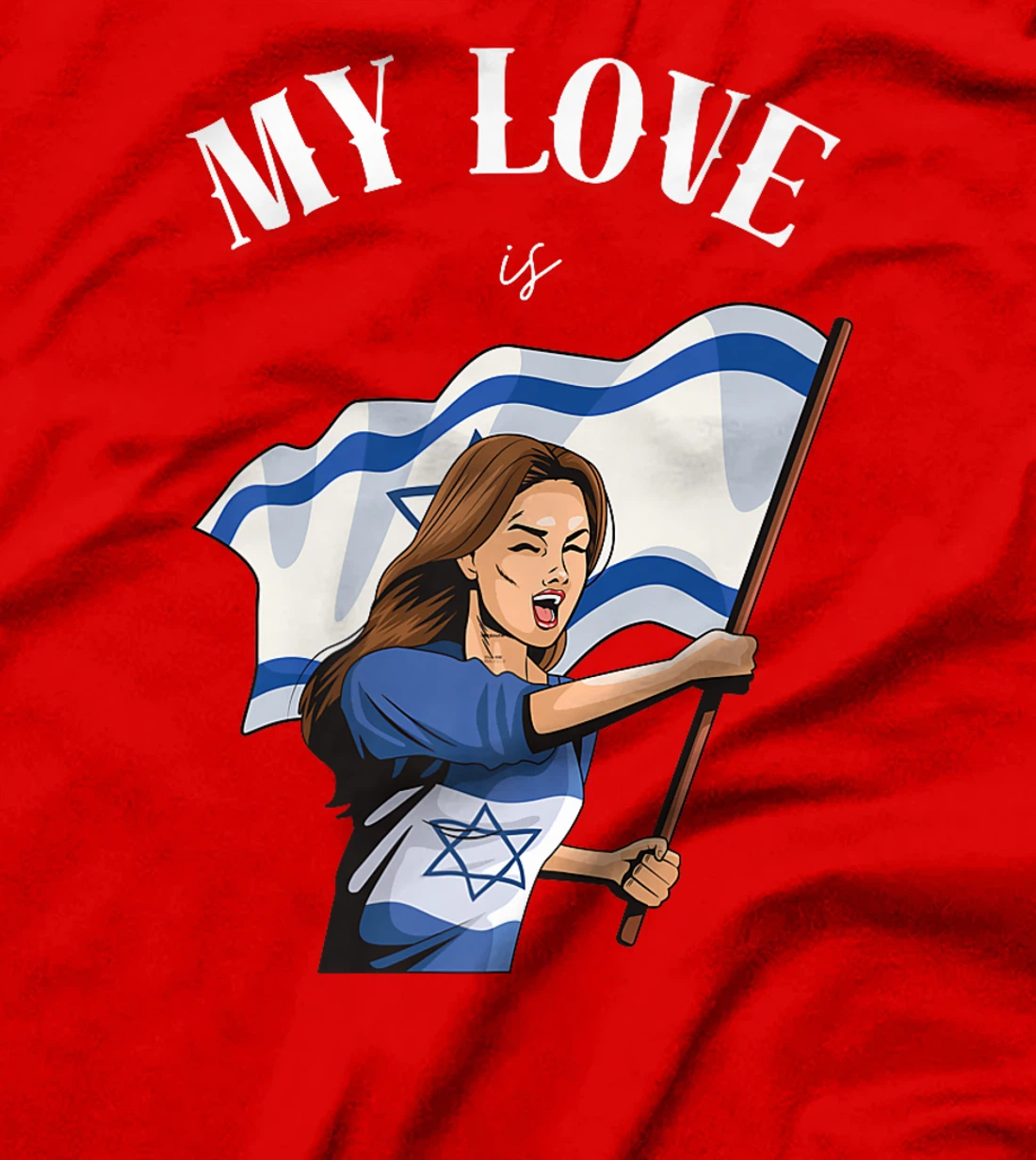 Israel Flag Israelite Israeli Gifts Premium T-Shirt