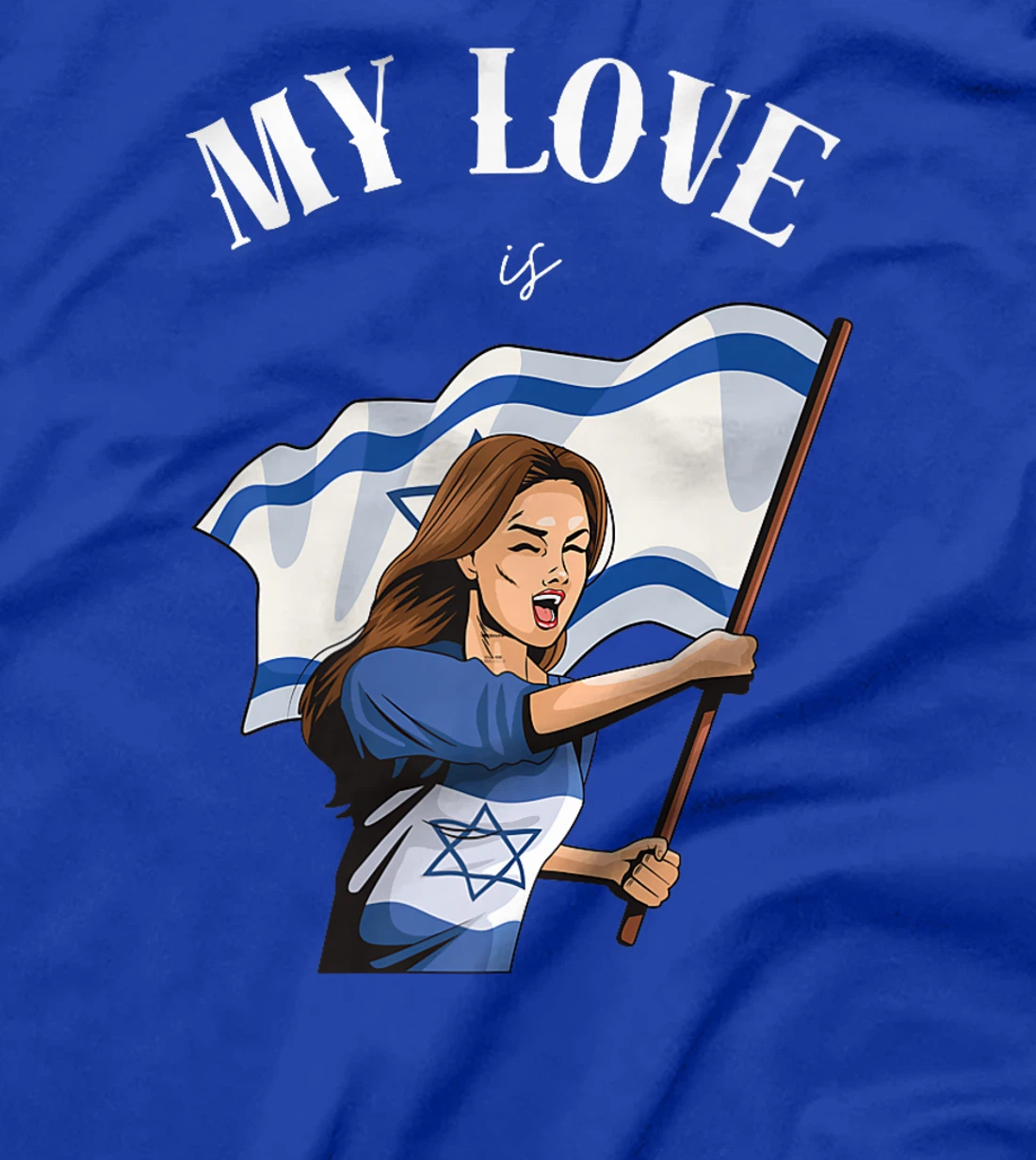 Israel Flag Israelite Israeli Gifts Premium T-Shirt