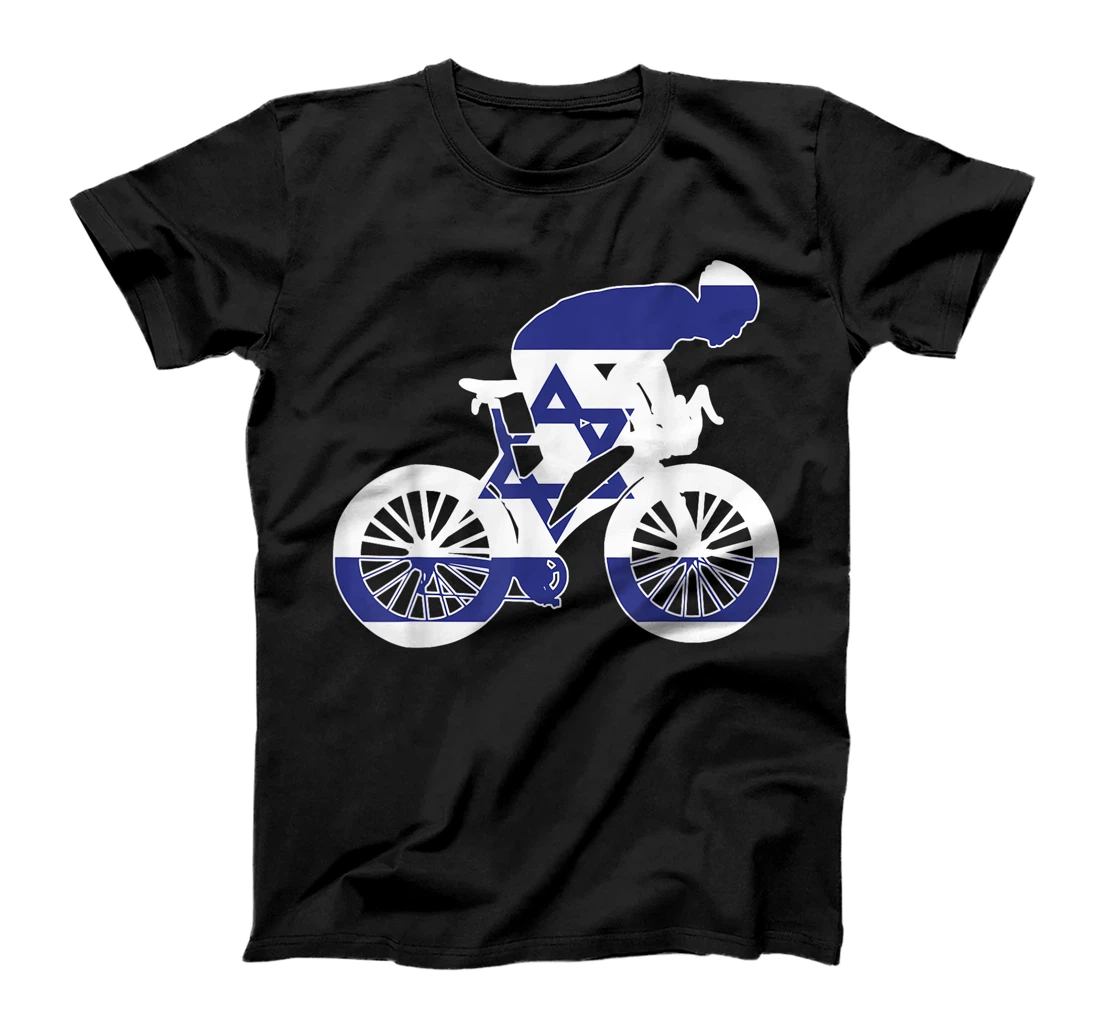 Israel Biker Nation Rider World Flags T-Shirt