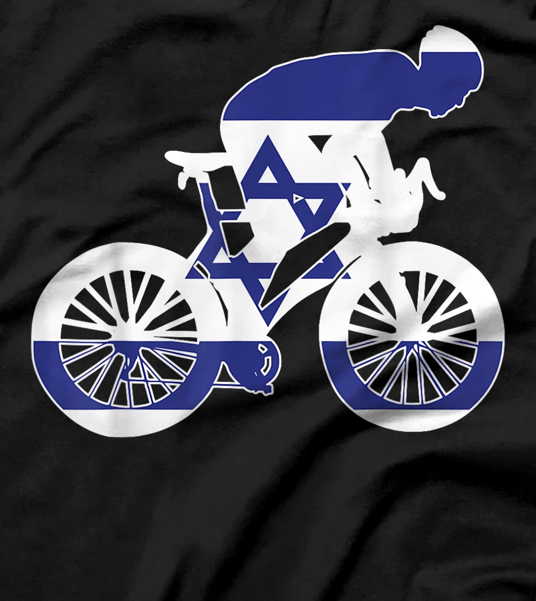 Israel Biker Nation Rider World Flags T-Shirt