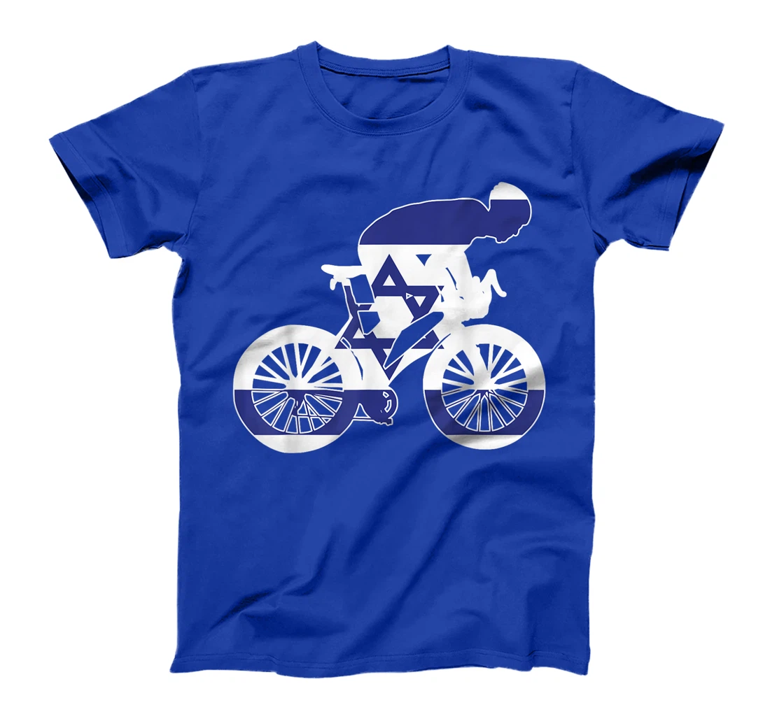 Israel Biker Nation Rider World Flags T-Shirt