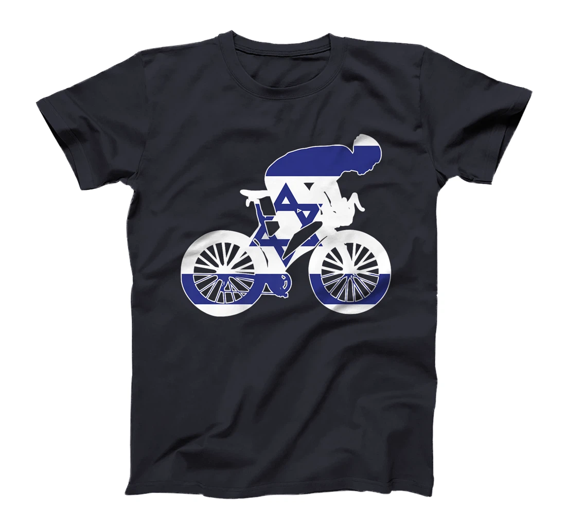Israel Biker Nation Rider World Flags Premium T-Shirt